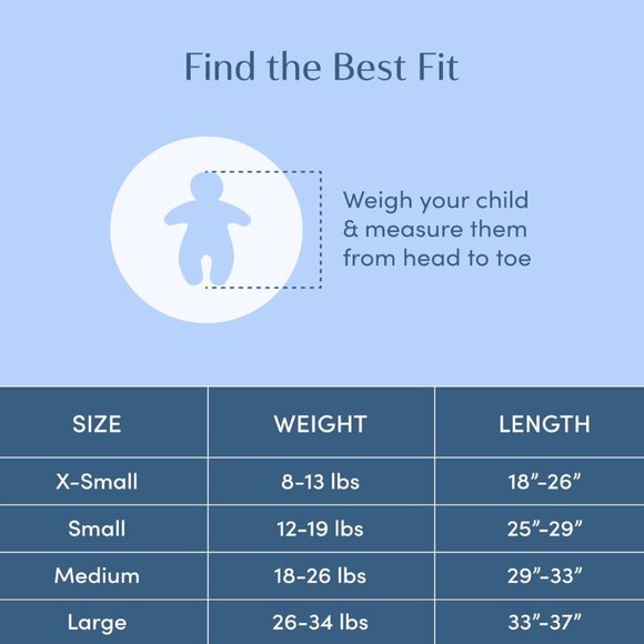 EUC SleepingBaby Zipadee-Zip Transitional Swaddle Sack, 6-12M (Medium) - Picture 6 of 10